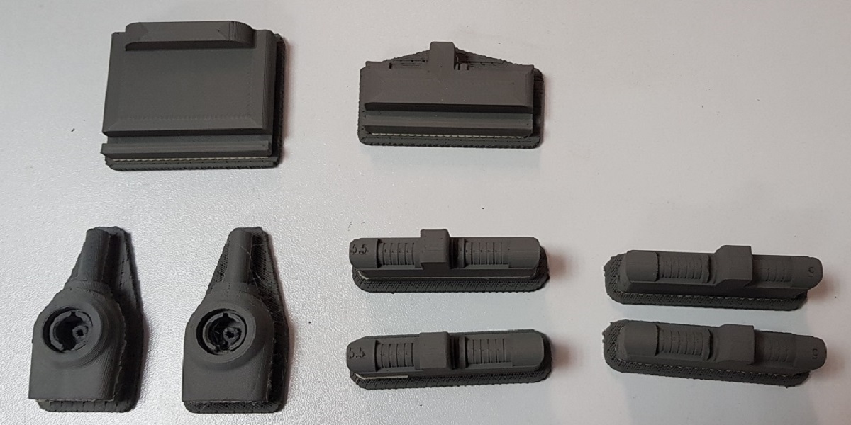 Metal 3D printing components from inox 17-4PH material